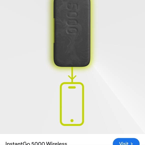 NWT! INFINITY LAB Instant Go 5000 Powerbank - Picture 9 of 9